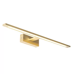 QAZQA Kinkiet mosiężny 62 cm z diodą LED IP44 - Jerre - Lampy ścienne - miniaturka - grafika 1