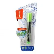 Markery do tablic - Marker kredowy neon zielony MemoBe - miniaturka - grafika 1