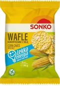 Pieczywo chrupkie - Sonko Wafle kukurydziane z solą 35 g - miniaturka - grafika 1
