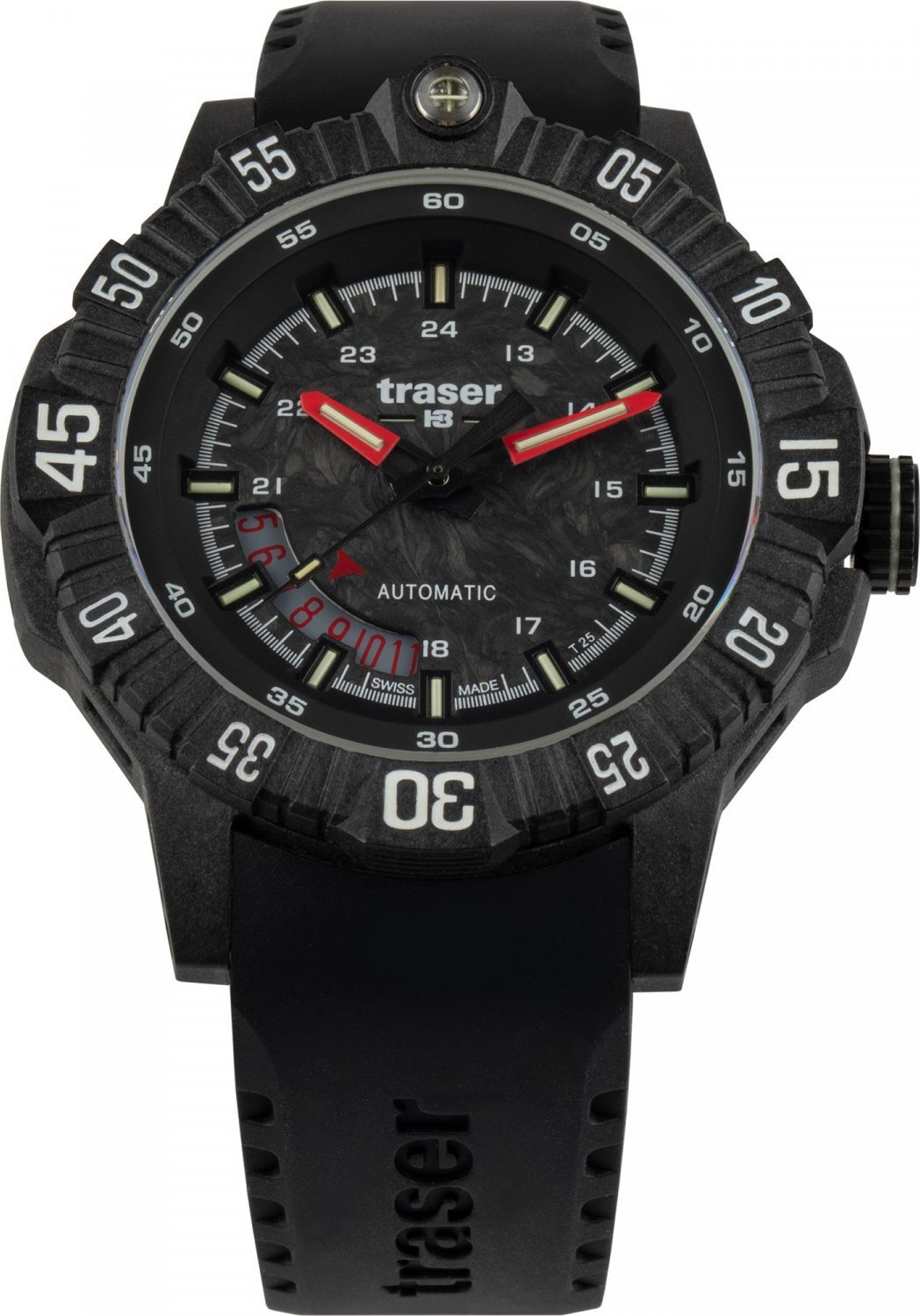 Zegarek Traser Zegarek męski Traser TS-110961 czarny