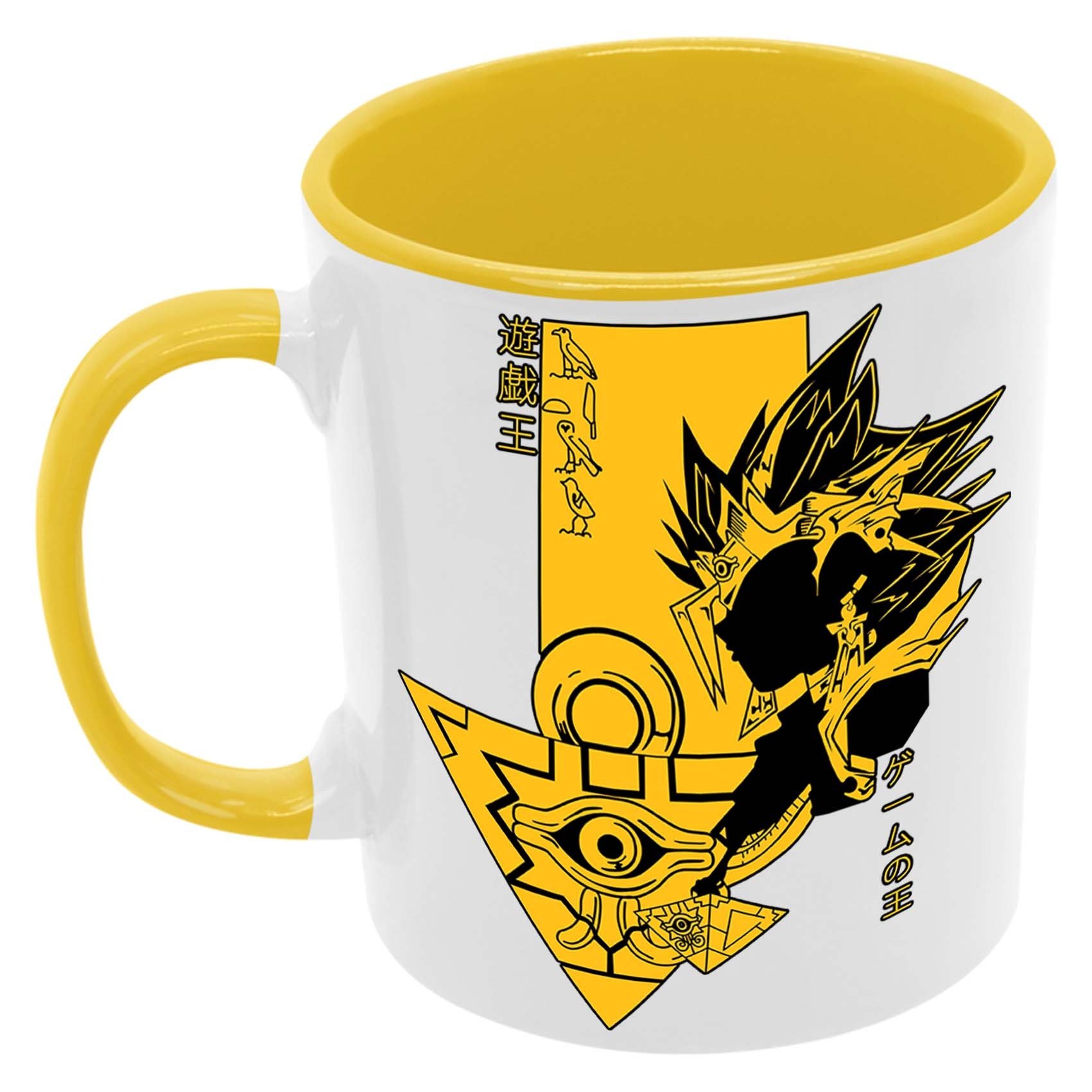Yugioh Kubek Ceramiczny Prezent Tasse Mug Anime Manga Japan Animation Yu Gi Oh Trading Card Game, ?ó?ty 330 ml