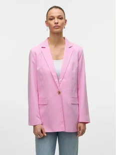 Vero Moda Marynarka Nila 10320915 Różowy Slim Fit - Marynarki i żakiety damskie - miniaturka - grafika 1