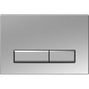 Przyciski spłukujące - Przycisk spłukujący MEXEN Fenix 09, srebrny błyszczący - miniaturka - grafika 1