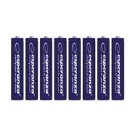 Baterie i akcesoria - EZB104 Esperanza baterie alkaliczne aaa 8szt - miniaturka - grafika 1