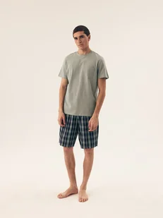 Piżama męska Dexter Henderson bladozielony, granatowy L - Piżamy damskie - miniaturka - grafika 1