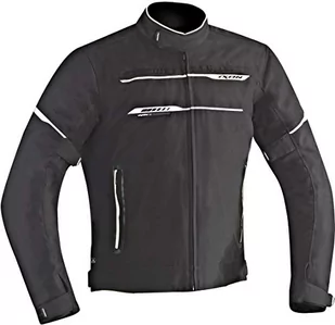 Kurtka motocyklowa IXON ZSommerc Hp czarna/biała, czarna/biała, 4XL - Odzież motocyklowa - miniaturka - grafika 1