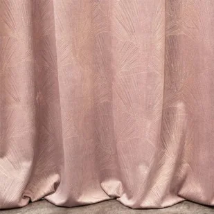 Euro Firany Zasłona Velvet Pierre Cardin Goja 140 x 250 Pudrowy 1222690 - Zasłony - miniaturka - grafika 1
