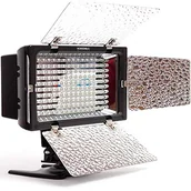 Lampy błyskowe - Cablematic - Lampa LED do aparatu 1138 lumenów ze stodoem 160 LED - miniaturka - grafika 1