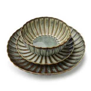 EVIE GREEN Miska 650ml 16,7xH6,7cm - Miski i półmiski - miniaturka - grafika 1