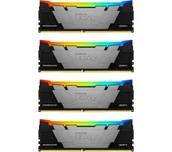 Pamięci RAM - Kingston FURY Renegade RGB DDR4 64GB 4 x 16GB 3200 CL16 Szary KF432C16RB12AK4/64 - miniaturka - grafika 1