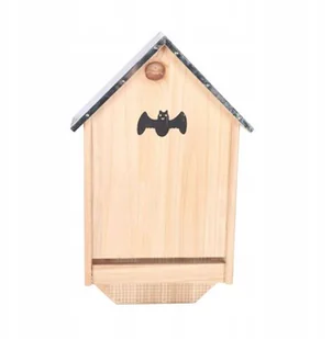 Budka dla nietoperzy, drewniana 30x10x50 cm - Karmniki dla ptaków - miniaturka - grafika 1