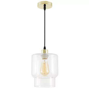 NOWOCZESNA LAMPA WISZĄCA KLASYCZNE ZŁOTO MORO 1C - Lampy sufitowe - miniaturka - grafika 1