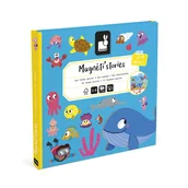 Zabawki interaktywne dla dzieci - Janod Magnetyczna układanka Podwodny świat Magneti'stories 3+ - miniaturka - grafika 1