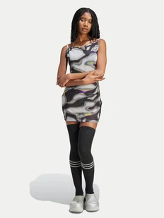 adidas Sukienka codzienna Pride Mesh IZ4890 Kolorowy Slim Fit - Sukienki - miniaturka - grafika 1