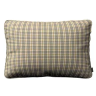 Poszewki na poduszki - Dekoria Poszewka Gabi na poduszkę prostokątna beżowo-brązowa kratka 60 × 40 cm Londres 120-143-39 - miniaturka - grafika 1
