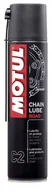 Kosmetyki samochodowe - Motul Smar do łańcucha z teflonem C2+ Chain Lube Road+ 400 ml Maintenance - miniaturka - grafika 1
