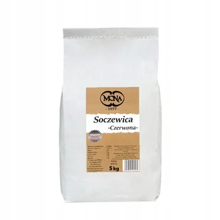 Soczewica czerwona MONA 5kg PREMIUM - Ziarna i nasiona roślin strączkowych - miniaturka - grafika 1