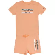 Dresy i komplety dla dziewczynek - CALVIN KLEIN JEANS Komplet | Regular Fit - miniaturka - grafika 1