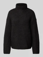 Swetry damskie - Sweter z dzianiny ze stójką model ‘GABELLA’ - miniaturka - grafika 1