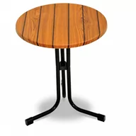 Stoły ogrodowe - Stolik ogrodowy 60cm Bistro Acamp antracyt/club line kod: BK-002040 - miniaturka - grafika 1