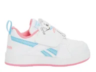 Buty dla dziewczynek - Buty dziecięce Reebok 100232570 REEBOK ROYAL PRIME SNUG Białe - miniaturka - grafika 1