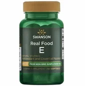 Suplementy diety - Witamina E naturalna 400IU z oleju z pestek słonecznika (60 kaps.) - miniaturka - grafika 1