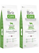 Sucha karma dla psów - Brit Care Adult Large Salmon&Potato 12 kg - miniaturka - grafika 1