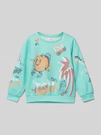 Swetry dla chłopców - Bluza o kroju regular fit dodatkiem bawełny - miniaturka - grafika 1