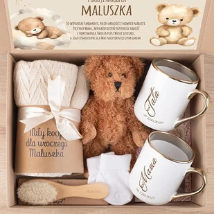 ZESTAW prezentowy dla Świeżo Upieczonych Rodziców - Zestawy upominkowe - miniaturka - grafika 1