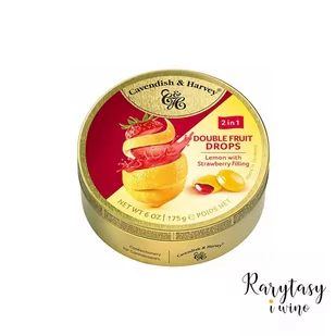 Cavendish & Harvey Landrynki Cytryna i truskawka 175g 2914-179AA - Cukierki - miniaturka - grafika 1