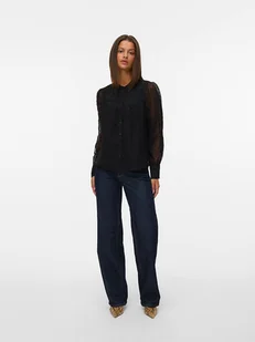 Vero Moda Bluzka w kolorze czarnym - Bluzki damskie - miniaturka - grafika 1