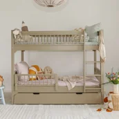 Łóżka dla dzieci i młodzieży - Łóżko piętrowe Carmela - 5 kolorów - miniaturka - grafika 1