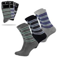 Skarpetki męskie - PIERRE CARDIN Skarpety Garniturowe 3 szt. 39/42 - miniaturka - grafika 1