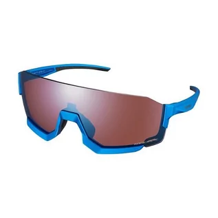 Okulary sportowe - Okulary rowerowe Shimano CE-ARLT2-HC | MATTE METALLIC BLUE - grafika 1