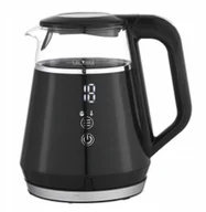 Czajniki elektryczne - CZAJNIK SZKLANY 1712 CZARNY 1 L 1100 W - miniaturka - grafika 1