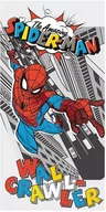 Okrycia kąpielowe dla dzieci - Ręcznik plażowy 70x140 Spiderman 2367 człowiek pająk bawełniany - miniaturka - grafika 1