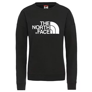 THE NORTH FACE damska bluza W Drew Peak Crew-eu Tnf Black czarny czarny X-L - Bluzy damskie - miniaturka - grafika 1