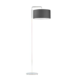 Szara lampa podłogowa do salonu BOLIVIA - Lampy stojące - miniaturka - grafika 1