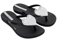 Buty dla dziewczynek - Ipanema MAXI FASHION KIDS, Srebrny, 27/28 EU - miniaturka - grafika 1