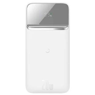 BASEUS Magnetic PPMT-02 10000mAh 20W Biały - Powerbanki - miniaturka - grafika 1
