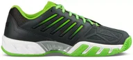 Buty dla dziewczynek - Tennis shoes for kids K-SWISS BIGSHOT LIGHT 3 OUTDOOR black/green EU38 - miniaturka - grafika 1