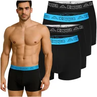 Majtki męskie - Kappa Bokserki Męskie Majtki 4 sztuki Guma Mix Kolor Bawełna Rozmiar XL - miniaturka - grafika 1