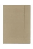 Teczki i skoroszyty - Teczka szara z gumką A4 - miniaturka - grafika 1