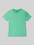 Koszulki dla dziewczynek - T-shirt z czystej bawełny - miniaturka - grafika 1