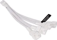 Chłodzenie wodne - Alphacool Alphacool Y-Splitter 4-Pin auf 4x 4-Pin PWM 15cm - weiß - miniaturka - grafika 1