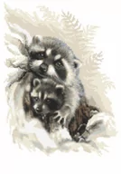 Prace ręczne dla dzieci - Zestaw z muliną, Kochane szopy - miniaturka - grafika 1