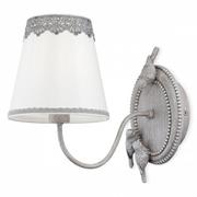 Lampy ścienne - Bouquet - lampa ścienna ze ślicznym obszyciem - miniaturka - grafika 1