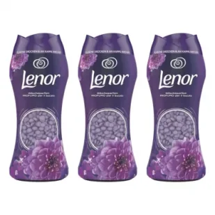 Lenor Perełki zapachowe Unstoppables Amethyst Zestaw 3 x 210 g - Środki do prania - miniaturka - grafika 1