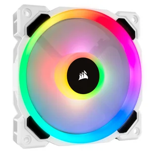 Corsair wentylator LL120 RGB LED Static Pressure 120 mm PWM pojedynczy biały (CO-9050091-WW) - Chłodzenie procesora - miniaturka - grafika 3