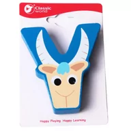 Układanki dla dzieci - CLASSIC WORLD Drewniana Literka Y - miniaturka - grafika 1